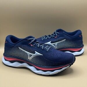 Mizuno Wave Sky 05 Navy Blue Running Athletic Shoes - Women's Size 9 Used